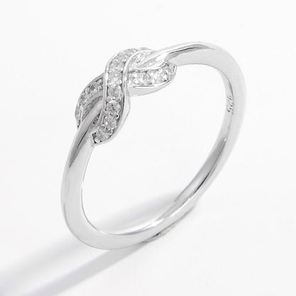 925 Sterling Silver Zircon Geometric Ring - Elegant 21