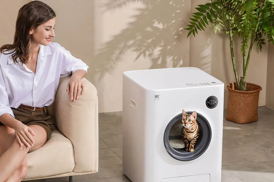 best cat litter box for odor